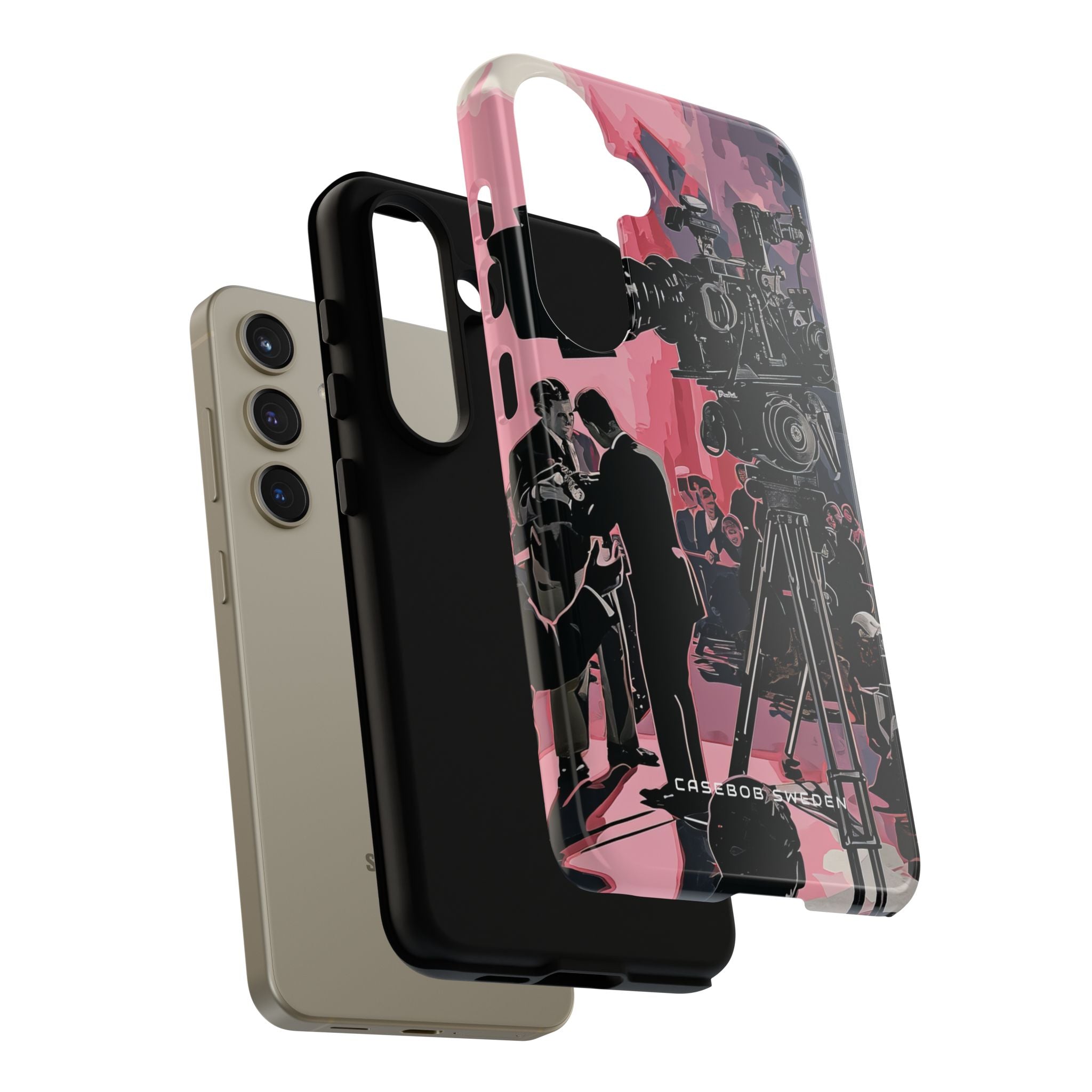 Retro Cinematic Spotlight Samsung S24 - Tough Phone Case