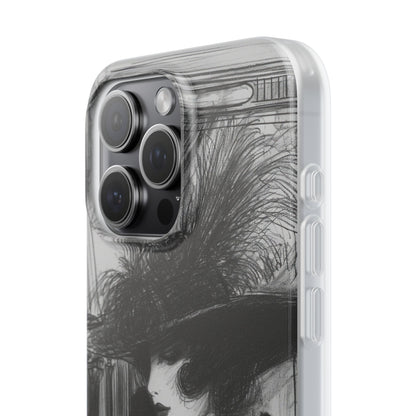 Timeless Elegance in Monochrome iPhone 15 - Flexi Phone Case