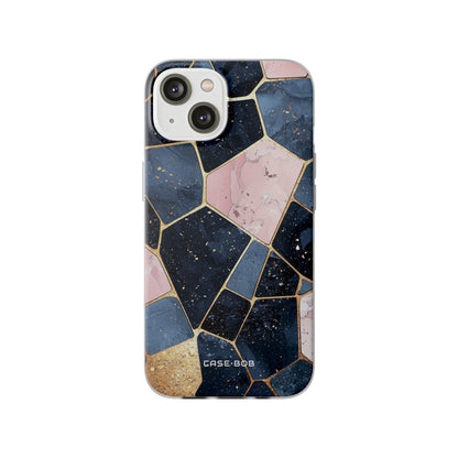 Golden Mosaic iPhone 14 Case - Soft