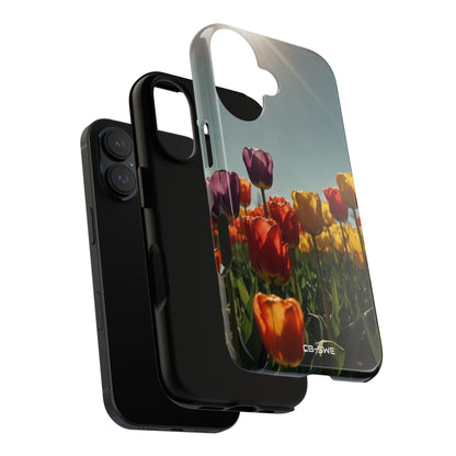 Tulips Embrace Sunlight - iPhone Case