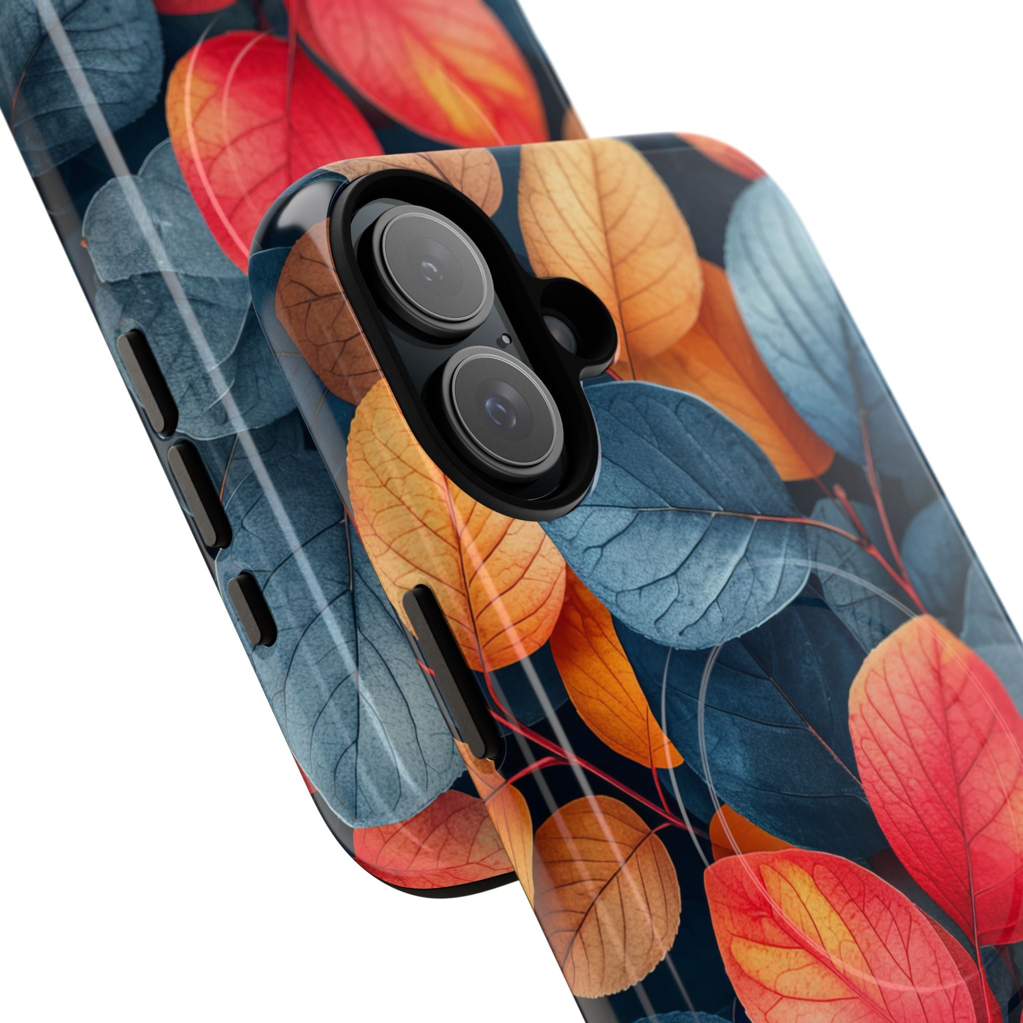 Vibrant Nature Leaves - Tough + MagSafe® iPhone 16 Phone Case