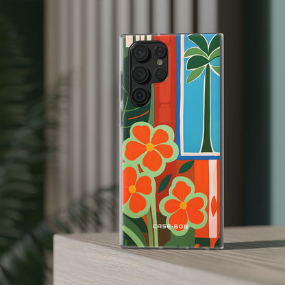 Orange Blossom Burst Samsung S22 Ultra Case - Soft