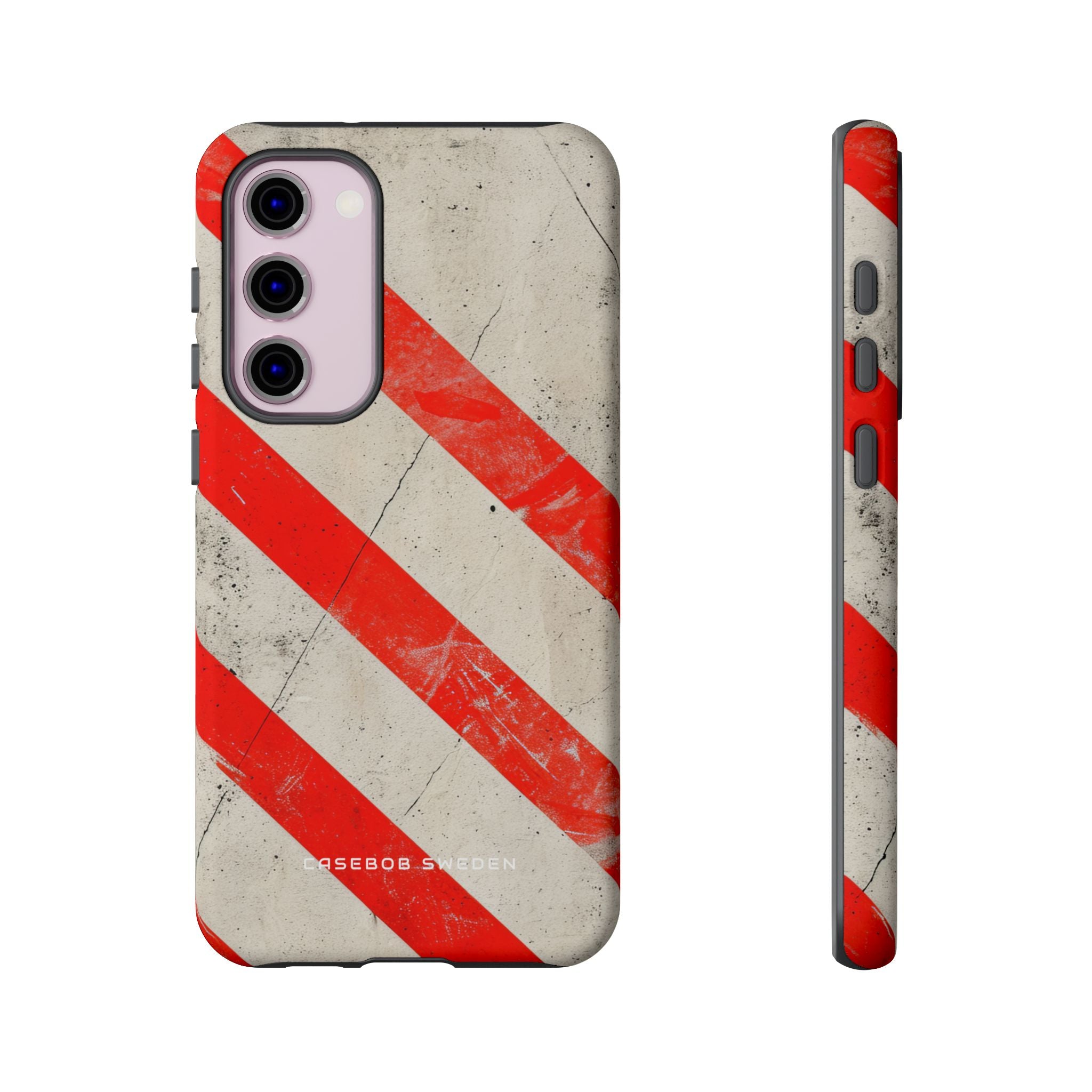 Striker Crimson Stripes Samsung S23 - Tough Phone Case