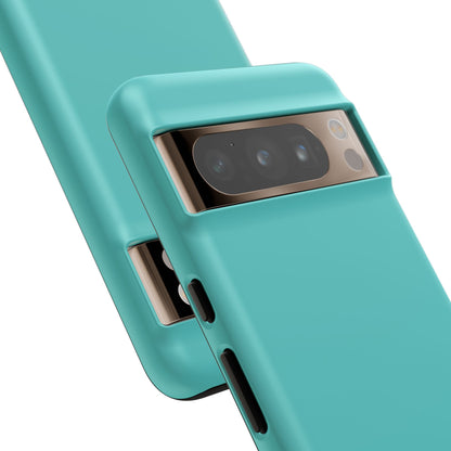 Medium Turquoise Google Pixel 8 - Tough Phone Case