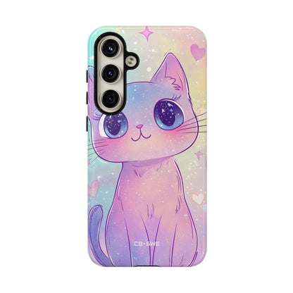 Sparkling Cat Smiles - Samsung Case