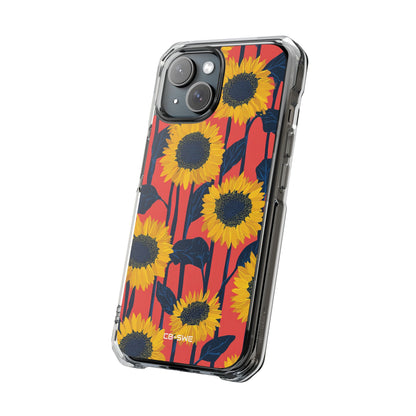 Vibrant Sunflower Rhythm iPhone Case - Impact