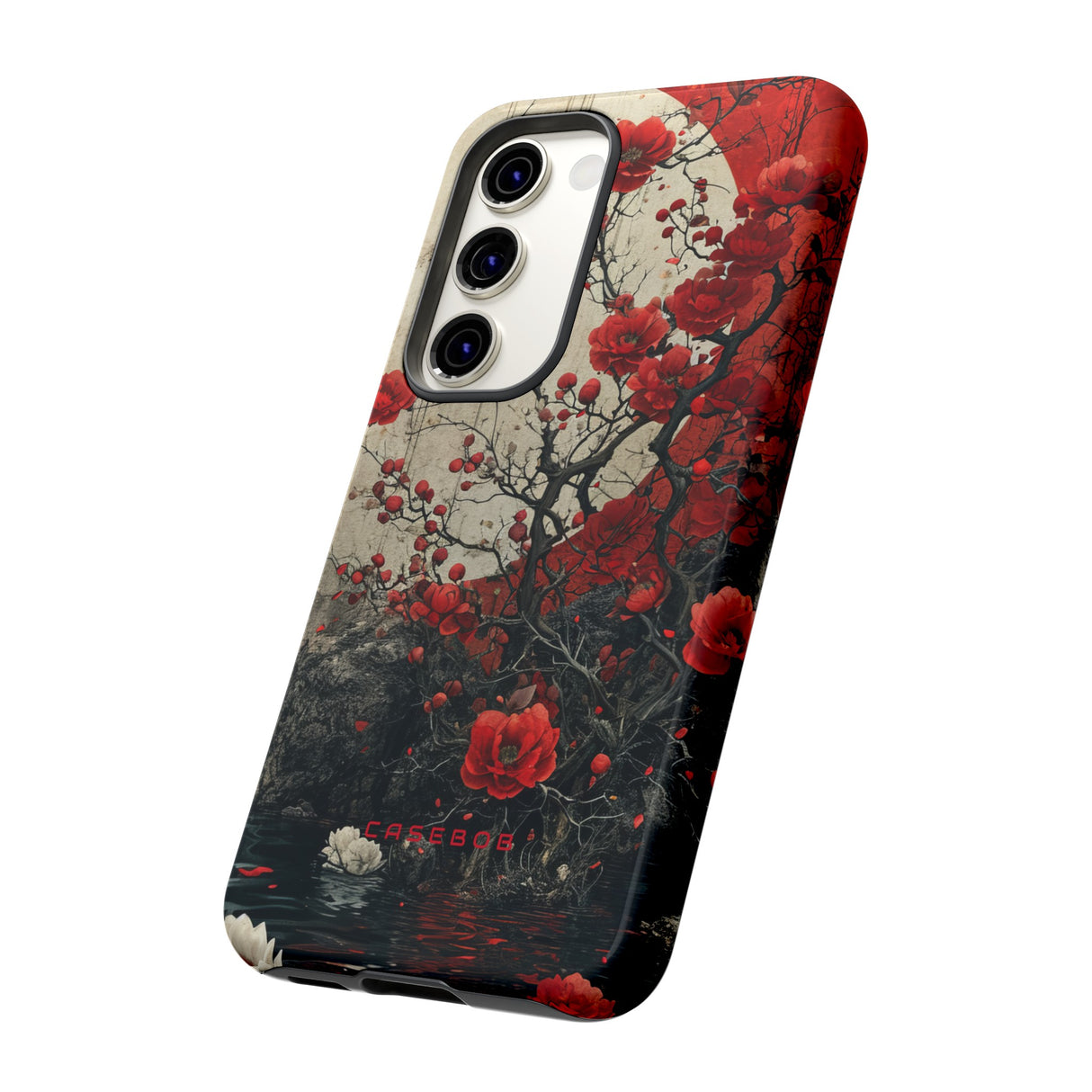 Moonlit Rose Peace - Protective Phone Case