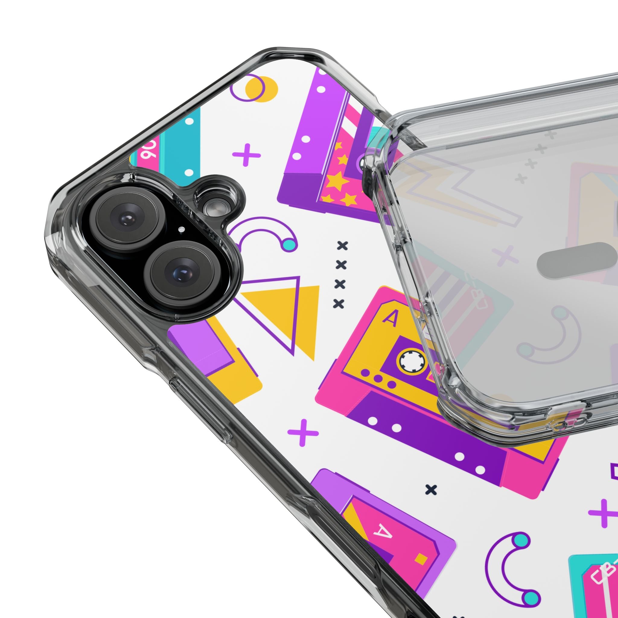 Retro Cassette Chaos iPhone Case - Impact