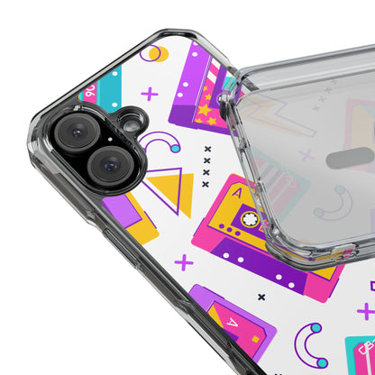 Retro Cassette Chaos iPhone Case - Impact