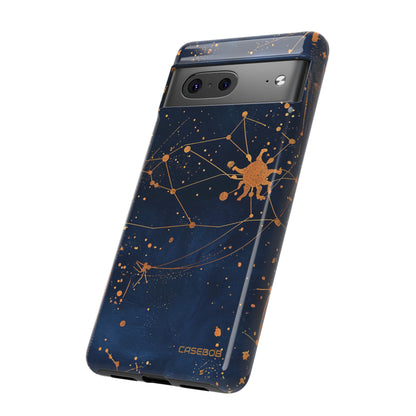 Zodiac Splendor Unveiled - Protective Phone Case