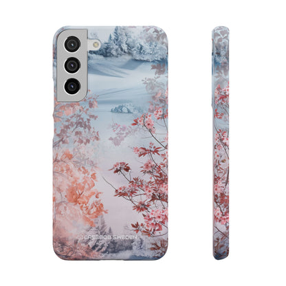 Floral Serenity Case - Slim Samsung S22 Phone Case