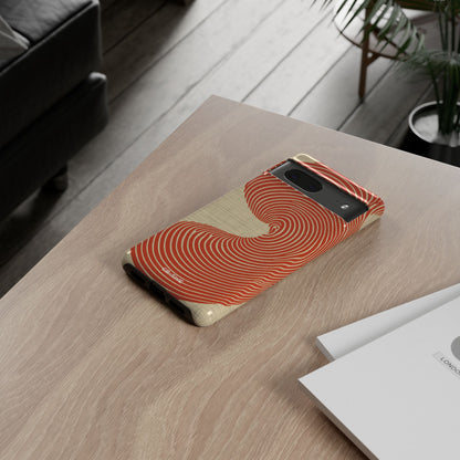 Warm Curves Dance - Google Pixel Case