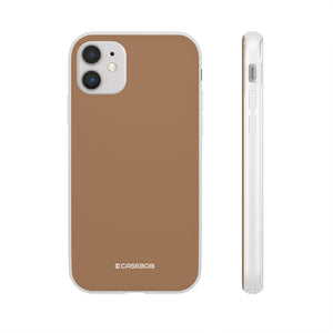 Chamoisee Brown | Handyhülle für iPhone (Flexi Case) 