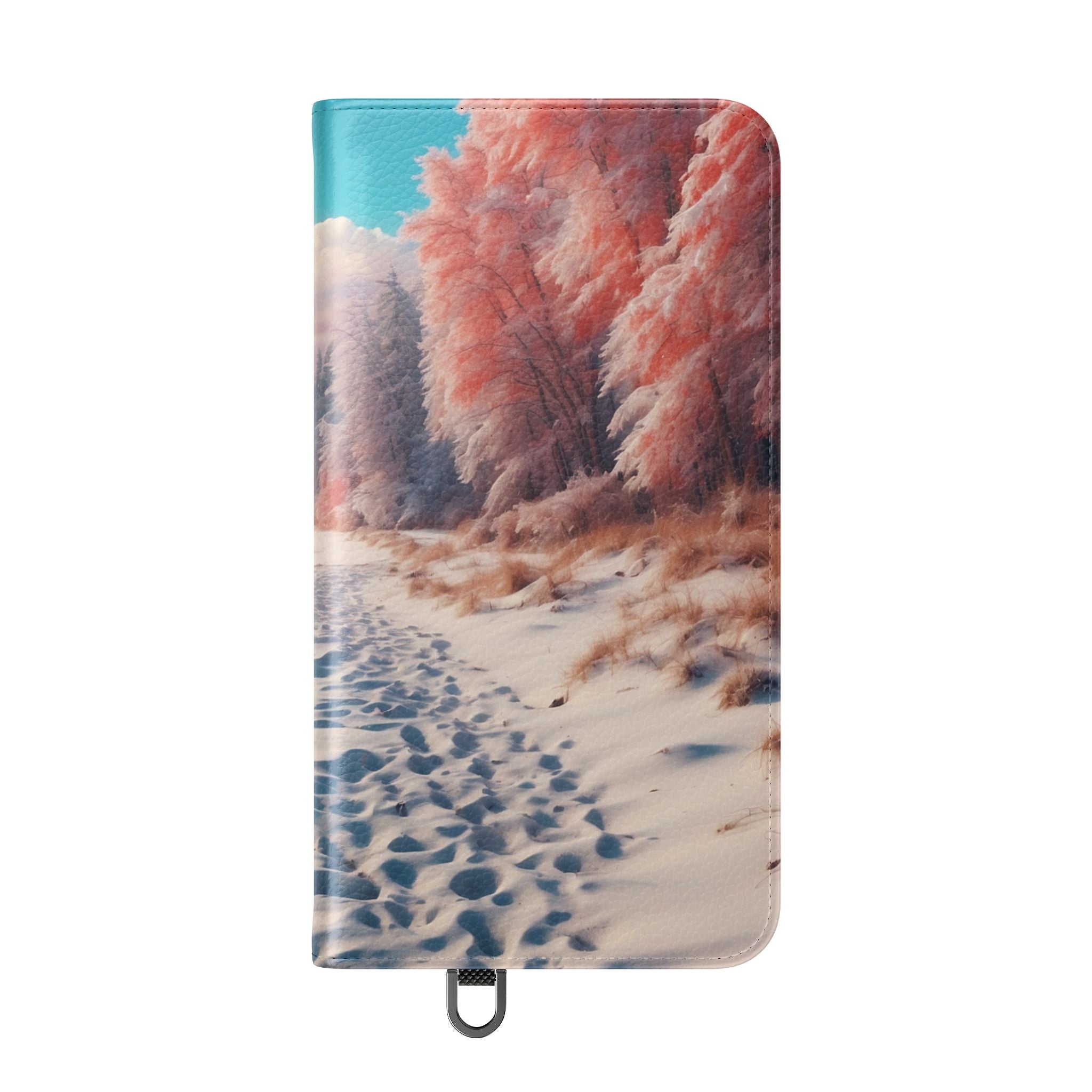 Snowy Footprints - Samsung S24 Plus Case - Wallet