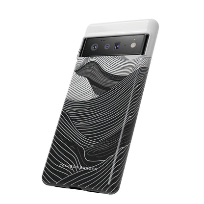 Undulating Horizon Waves Google Pixel 6 - Tough Phone Case