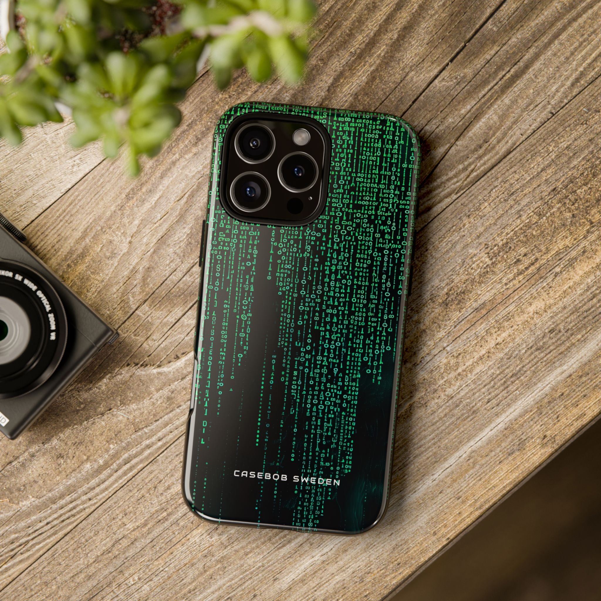 Matrix Gradient Flow iPhone 16 - Tough Phone Case