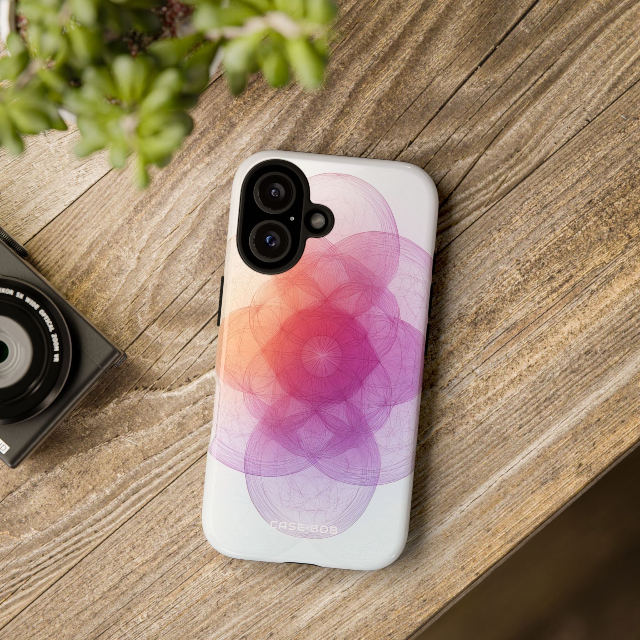 Floral Radiance iPhone 16 Case - Tough