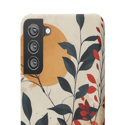 Botanical Serenity | Slim Phone Case for Samsung