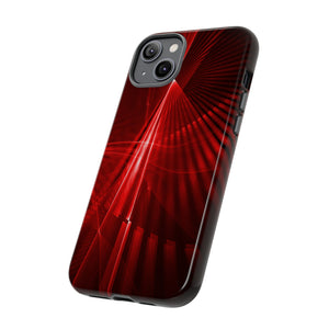 Red Disco Lights - Protective Phone Case