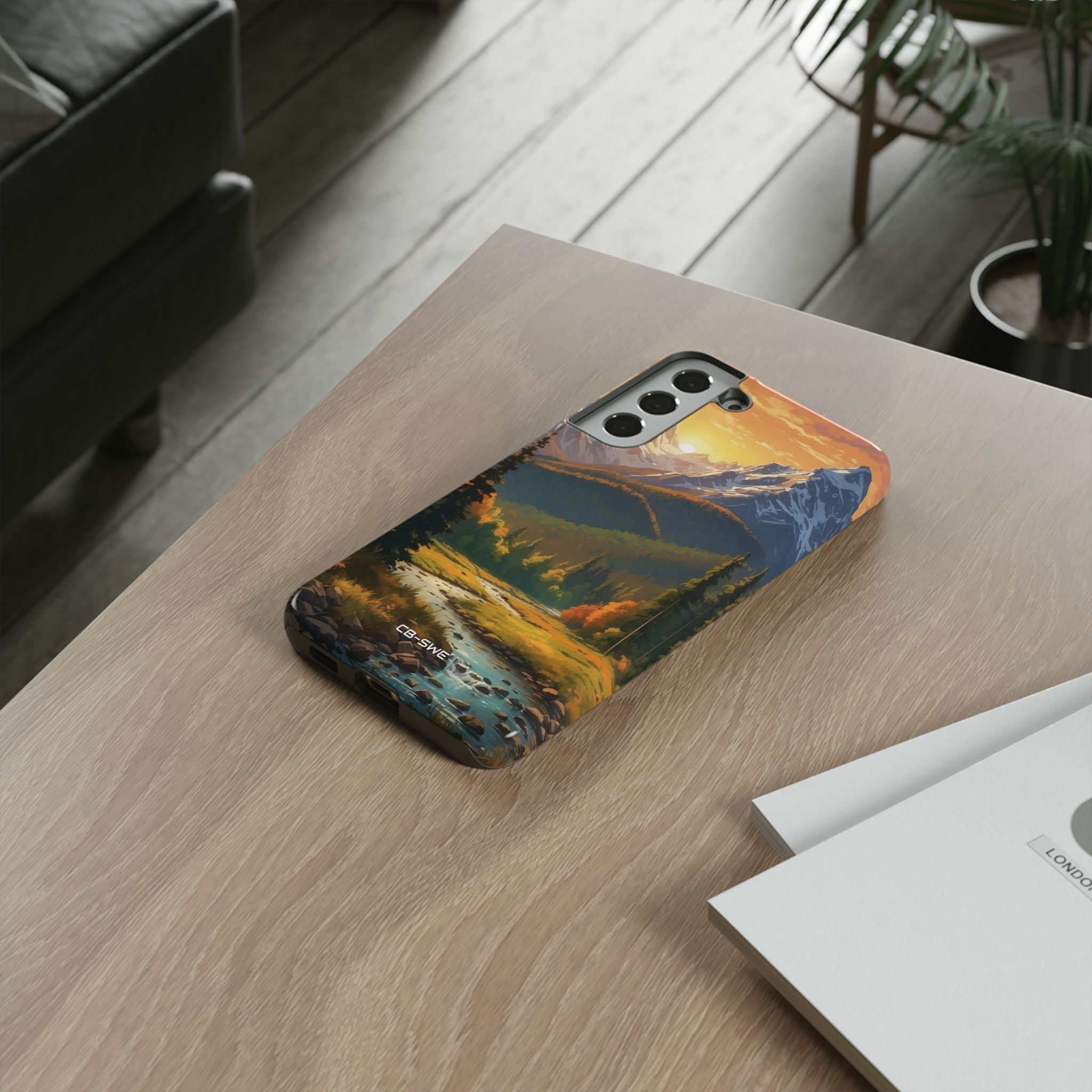 Mountain Reflections Glimmer - Samsung Case