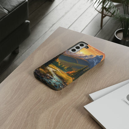 Mountain Reflections Glimmer - Samsung Case