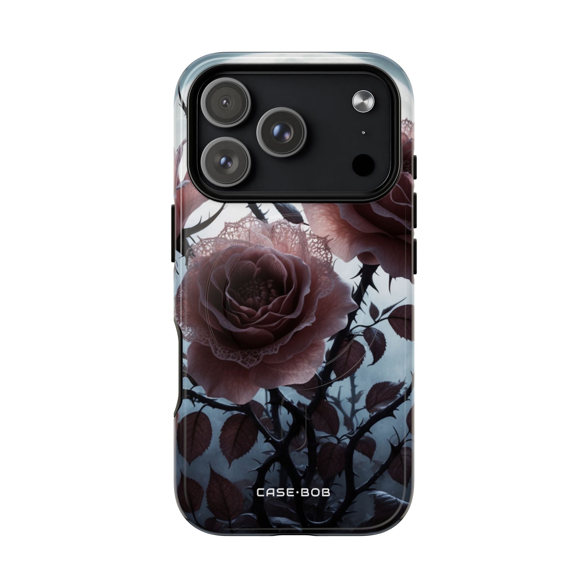 Luminous Rose Thorns iPhone 17 Pro Case - Tough+