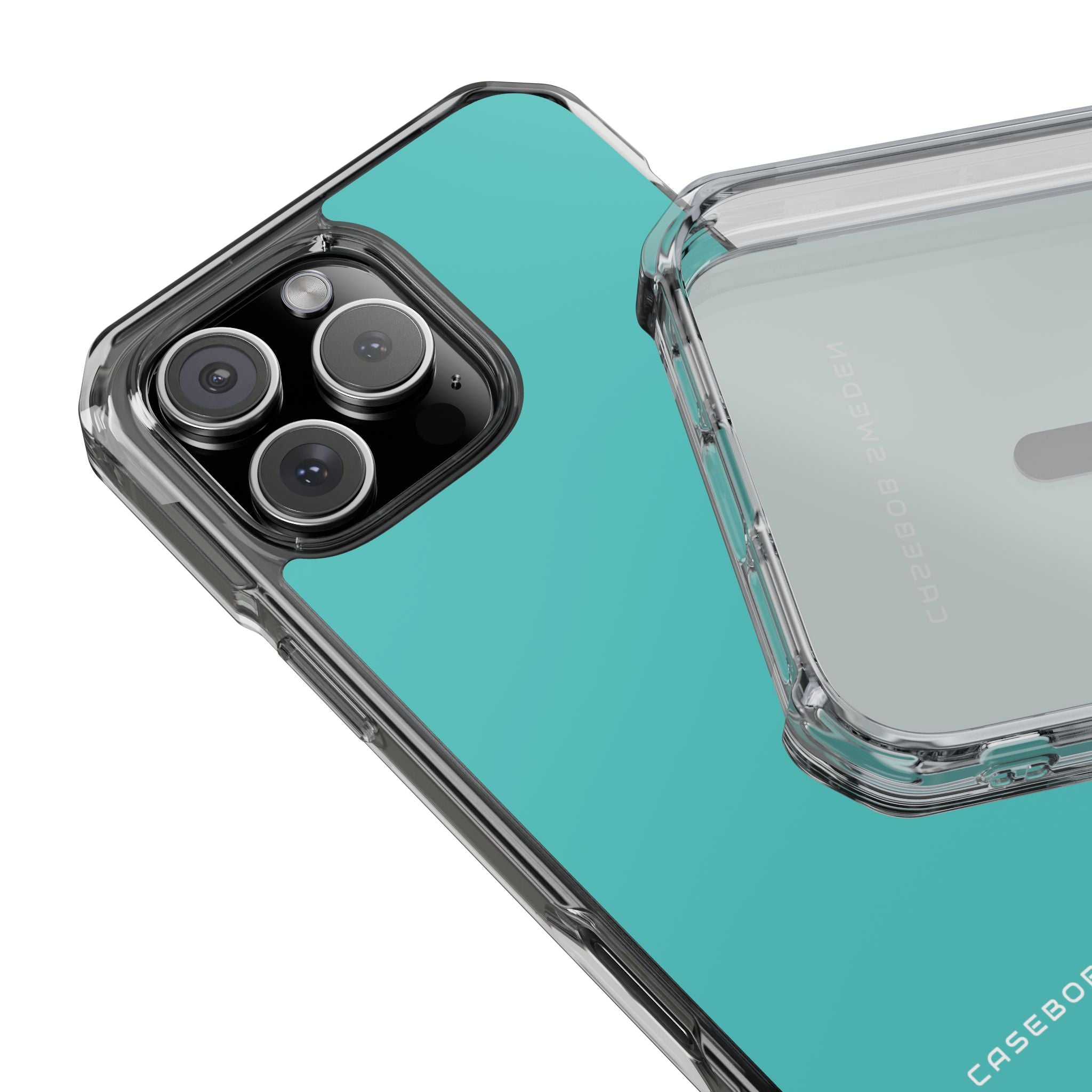 Medium Turquoise iPhone 16 - Clear Impact Phone Case