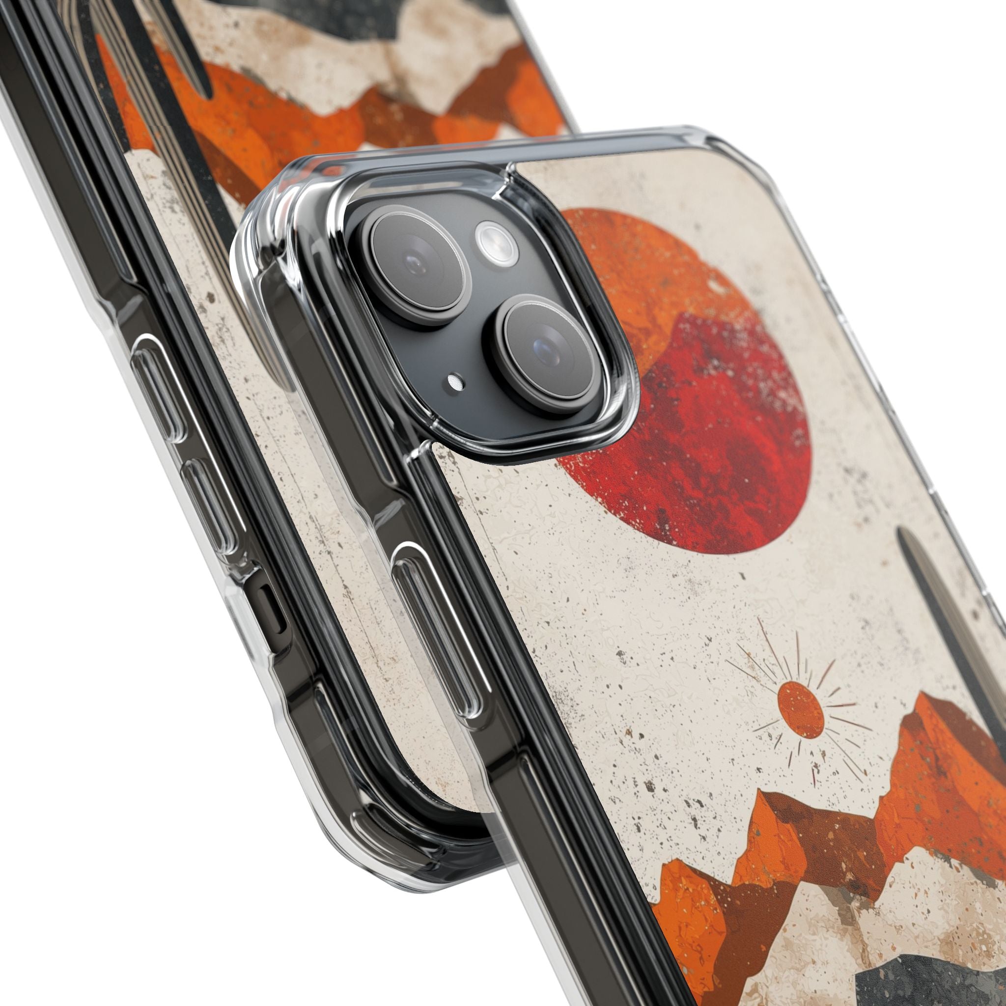 Desert Sun Rises iPhone Case - Impact
