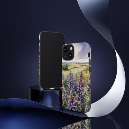 Lupins Dance Light - iPhone Case