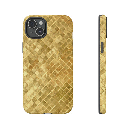 Golden Mosaic - Protective Phone Case