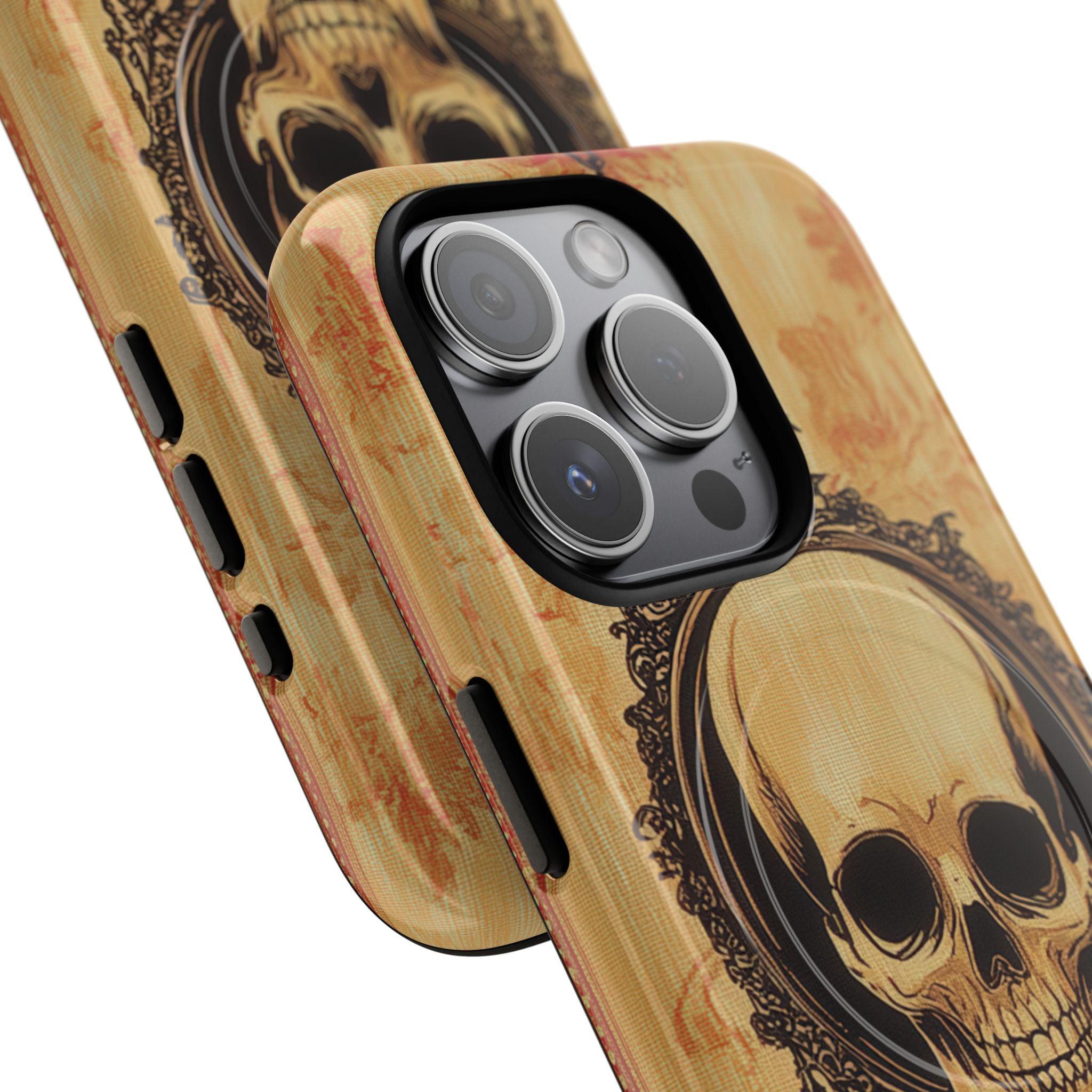 Gothic Skull Elegance iPhone 15  Tough+ Phone Case