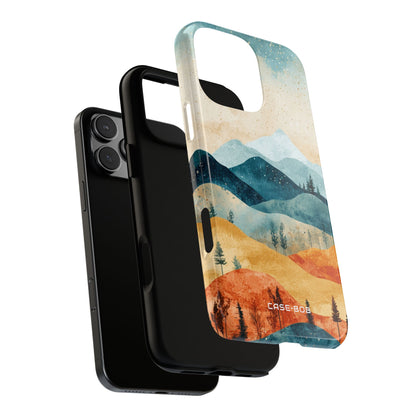 Moonlit Mountains iPhone 16 Pro Max Case - Tough