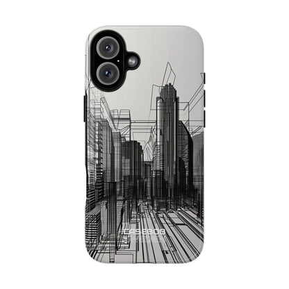 Urban Line Maze iPhone 16 - Tough