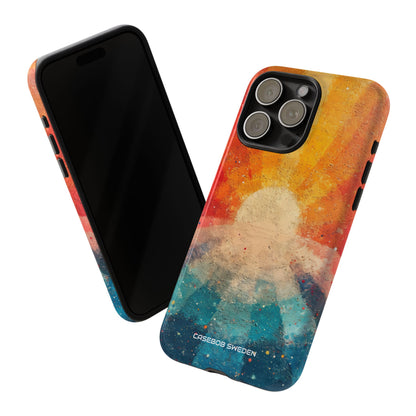 Sunburst Energy - Tough iPhone 15 Phone Case