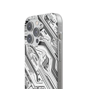 Techno Circuitry | Flexible Phone Case for iPhone