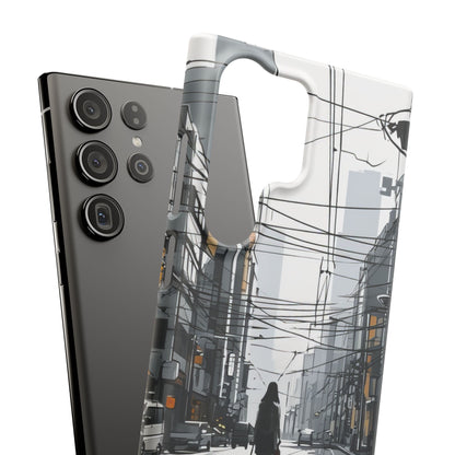 Urban Noir Streetscape Samsung S23 - Slim Phone Case