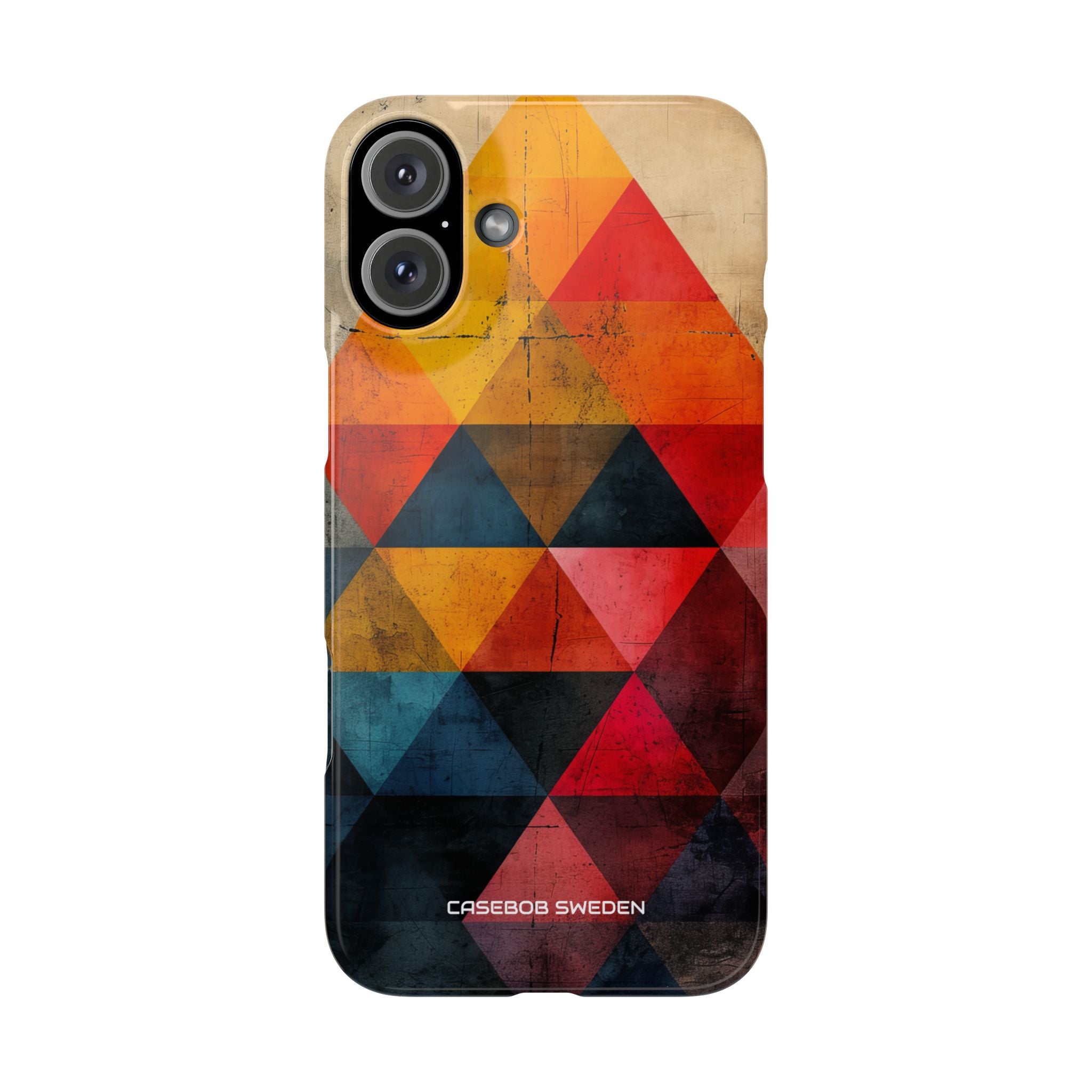 Geometric Energy - Slim iPhone 16 Phone Case