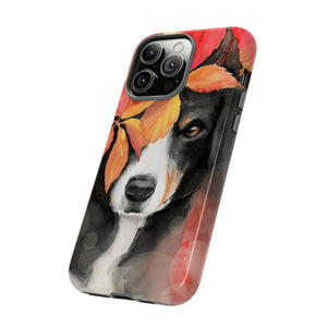 Watercolor Dog - Protective Phone Case