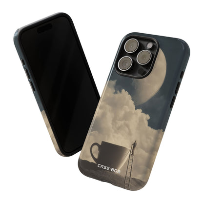 Moonlit Cup iPhone 15 Pro Case - Tough