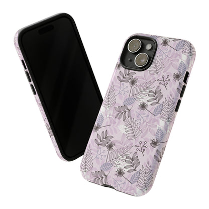 Purple Leaf - Protective Phone Case