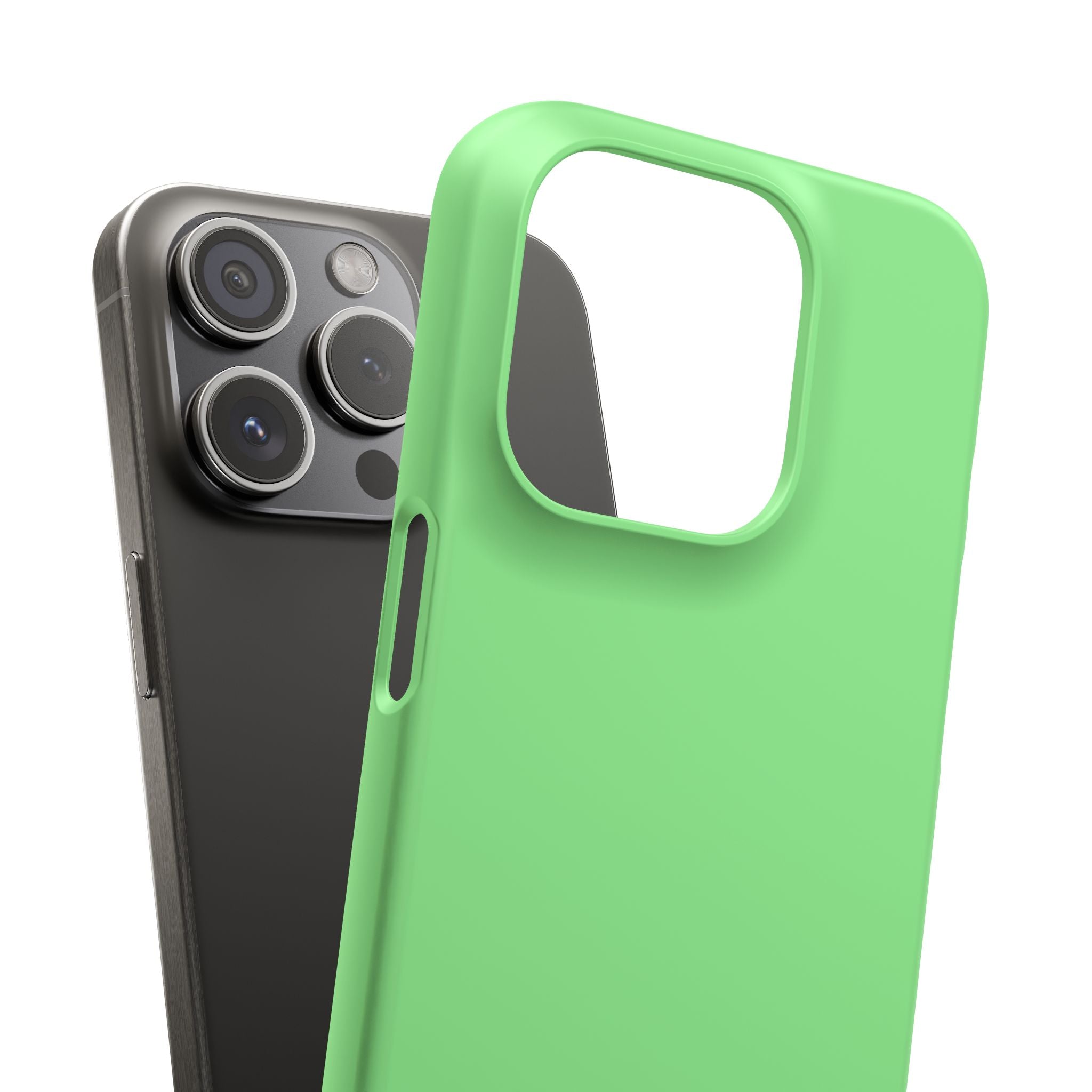 Light Green iPhone 15 - Slim Phone Case