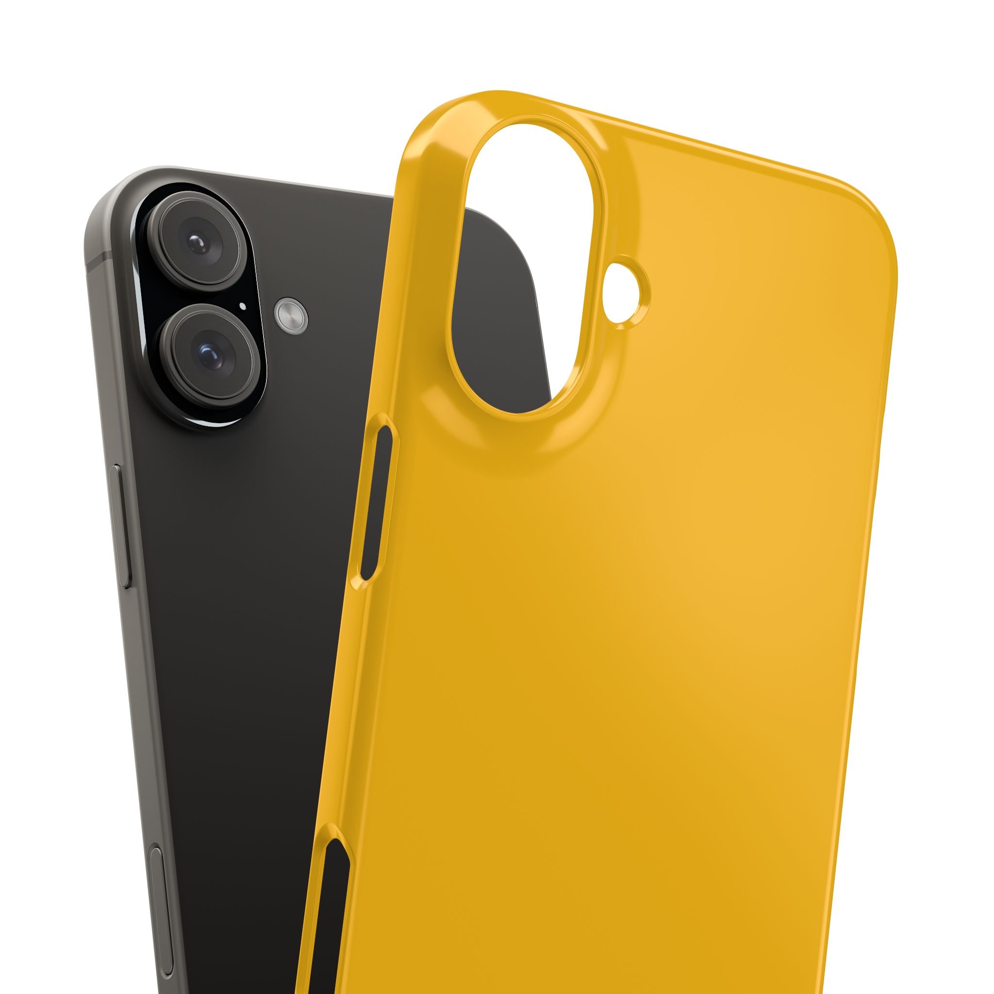 Amber Yellow - Slim iPhone 16 Phone Case