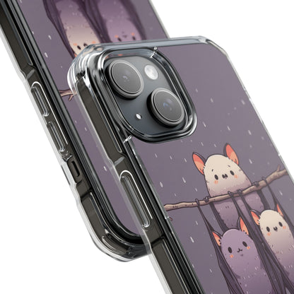 Bats Hang Playfully iPhone Case - Impact