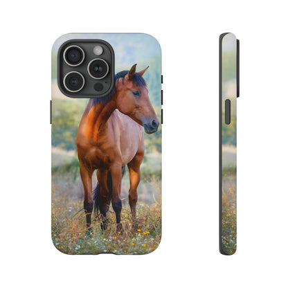 Chestnut Thoroughbred - Protective Phone Case