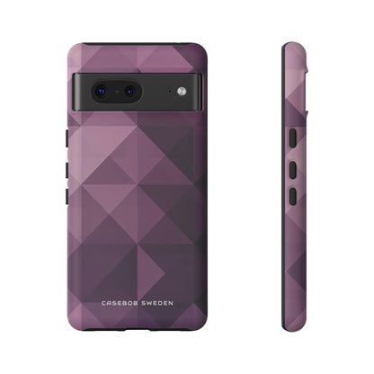 Gradient Purple Mosaic Google Pixel 7 - Tough Phone Case