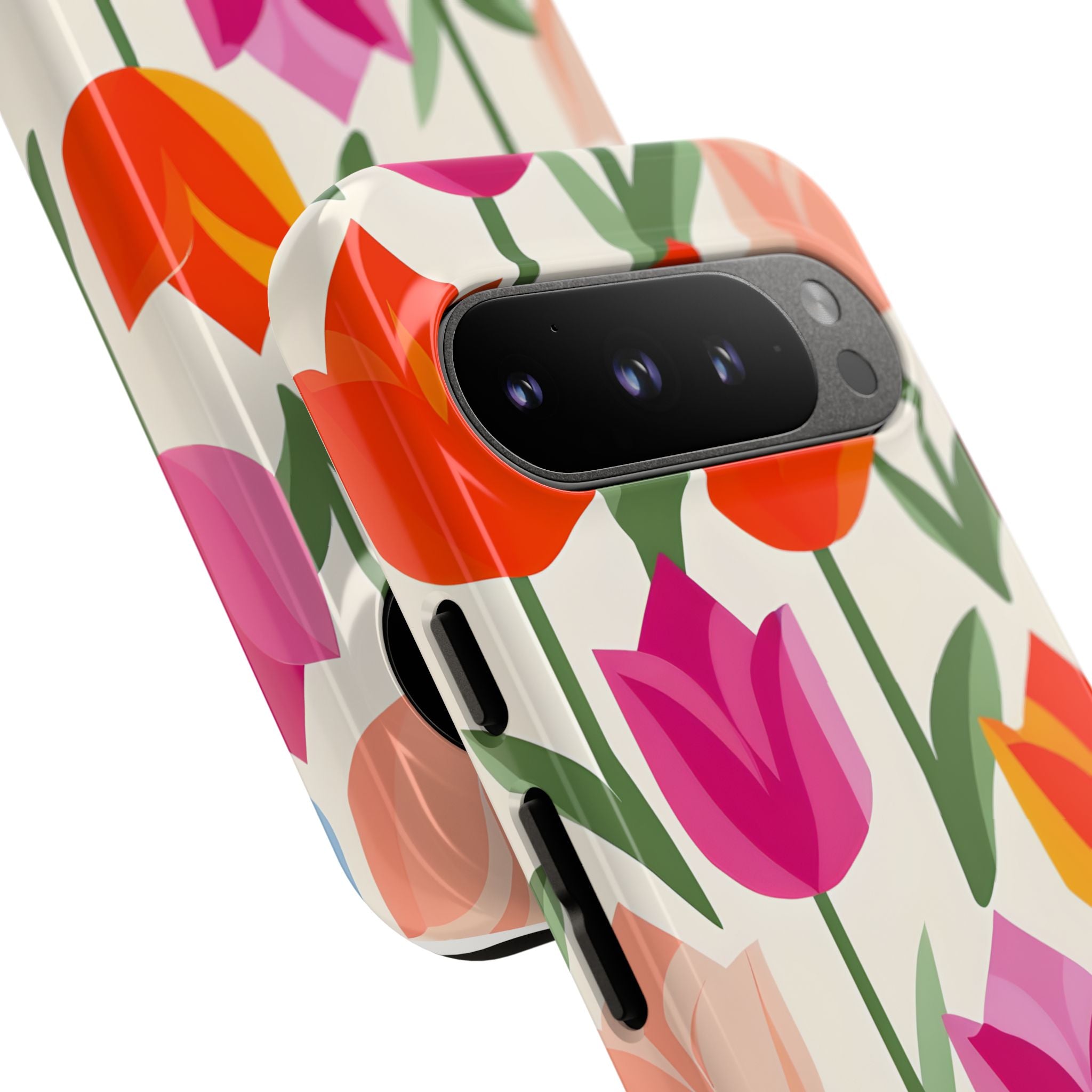 Tulip Harmony Green Google Pixel 9 Pro Case - Tough