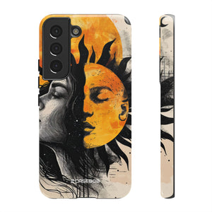 Sunlit Duality | Protective Phone Case for Samsung Galaxy