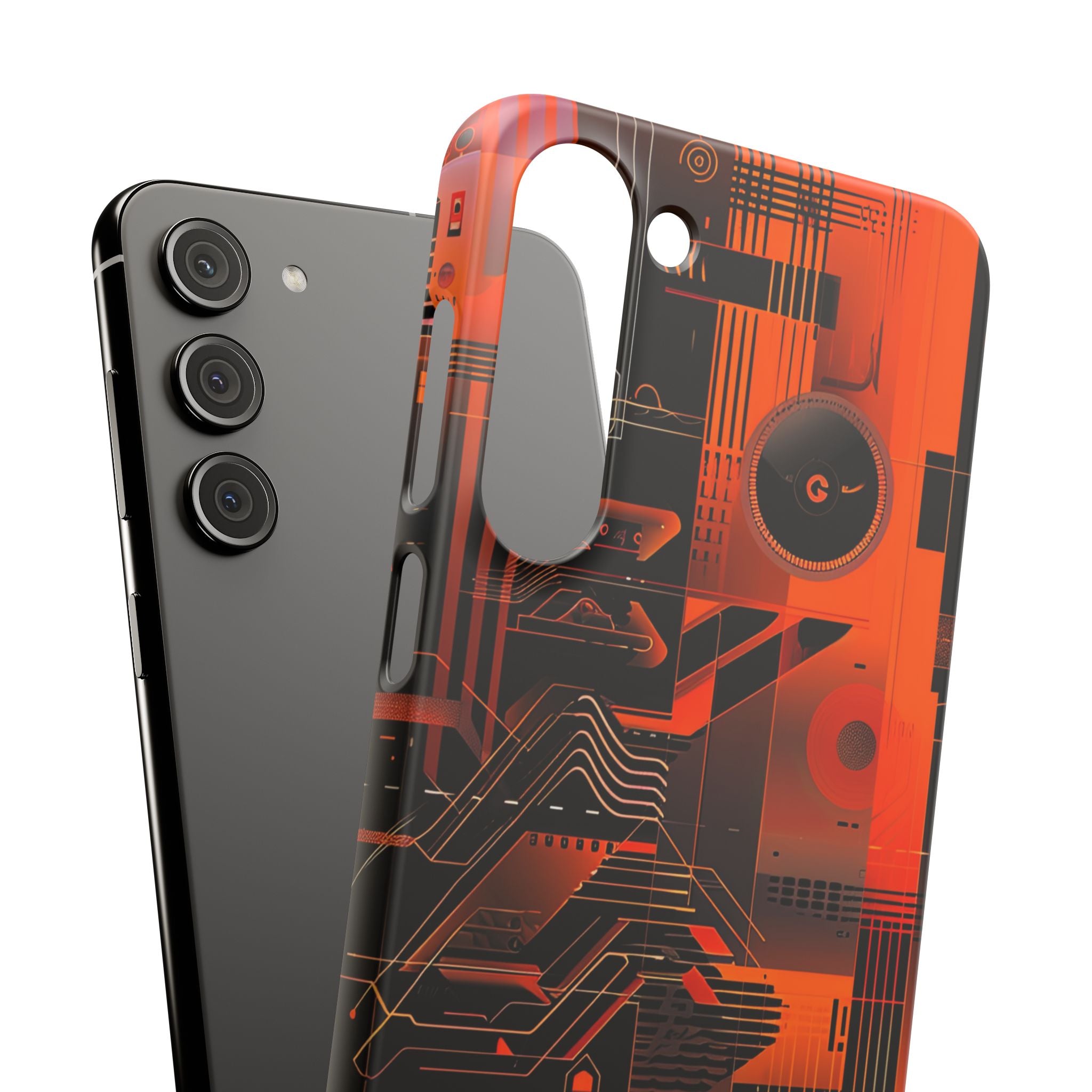 Gradient Circuitburst Samsung S23 - Slim Phone Case