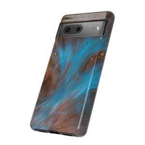 Blue Lagoon Ink Art - Protective Phone Case