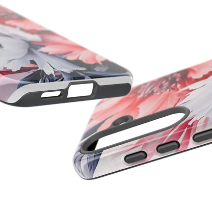 Coral Bloom Samsung S25 Case - Tough